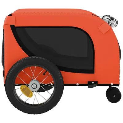 vidaXL remorque de vélo pour animaux de compagnie Fer vidaXL remorque de vélo pour animaux de compagnie Fer