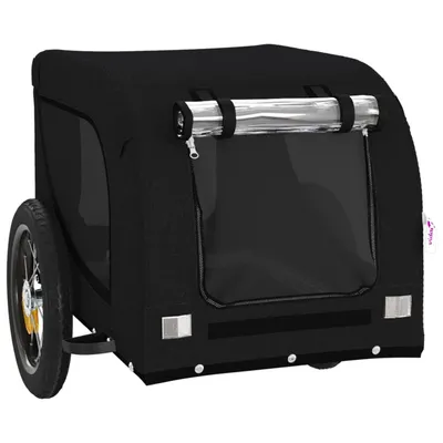 vidaXL remorque de vélo pour animaux de compagnie Fer vidaXL remorque de vélo pour animaux de compagnie Fer