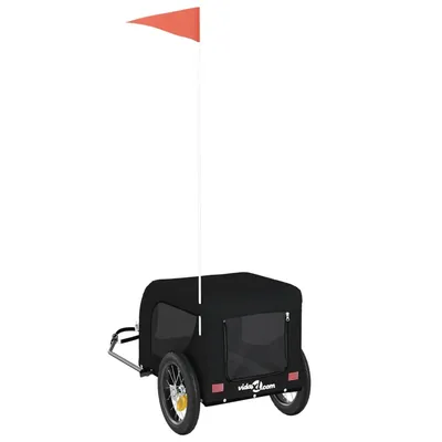 vidaXL remorque de vélo pour animaux de compagnie Fer vidaXL remorque de vélo pour animaux de compagnie Fer