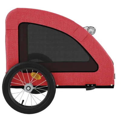 vidaXL remorque de vélo pour animaux de compagnie Fer vidaXL remorque de vélo pour animaux de compagnie Fer