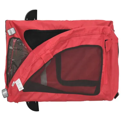 vidaXL remorque de vélo pour animaux de compagnie Fer vidaXL remorque de vélo pour animaux de compagnie Fer