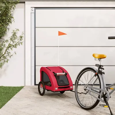 vidaXL Remorque de vélo pour chien Oxford