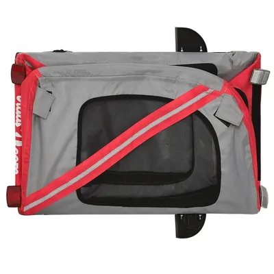 vidaXL remorque de vélo pour animaux de compagnie Fer vidaXL remorque de vélo pour animaux de compagnie Fer