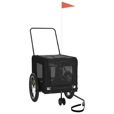 vidaXL Remorque de vélo pour chien Oxford