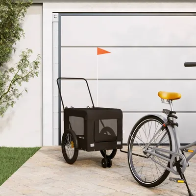 vidaXL Remorque de vélo pour chien Oxford