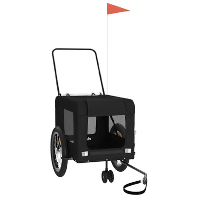 vidaXL Remorque de vélo pour chien Oxford