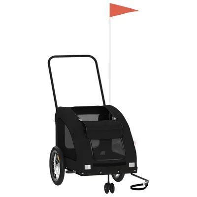 vidaXL Remorque de vélo pour chien Oxford