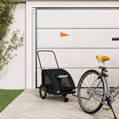 vidaXL Remorque de vélo pour chien Oxford