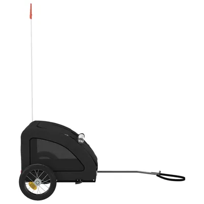 vidaXL remorque de vélo pour animaux de compagnie Fer