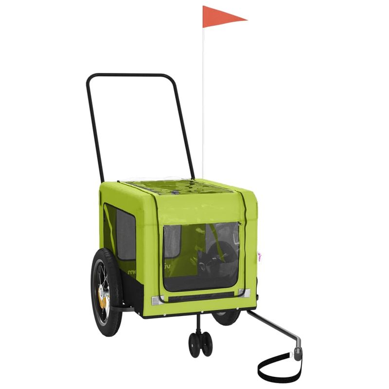 vidaXL remorque de vélo pour animaux de compagnie