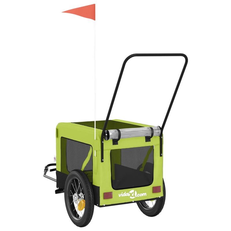 vidaXL remorque de vélo pour animaux de compagnie