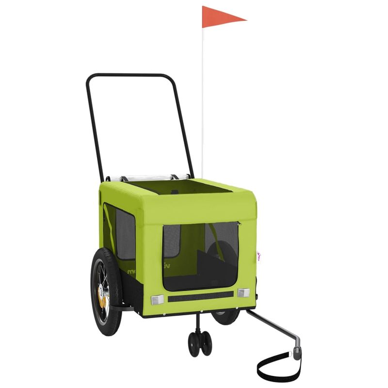 vidaXL remorque de vélo pour animaux de compagnie