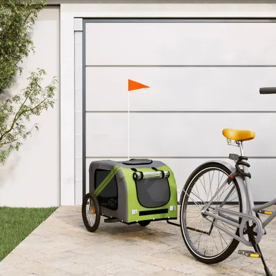 vidaXL Remorque de vélo pour chien Oxford