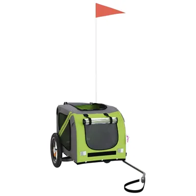 vidaXL remorque de vélo pour animaux de compagnie Fer