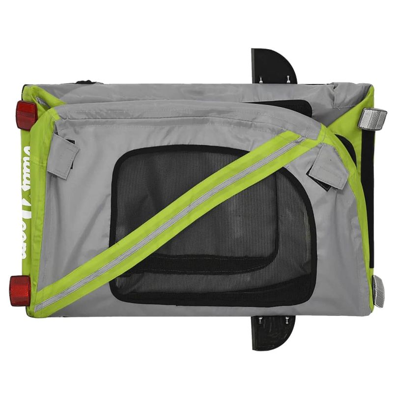 vidaXL remorque de vélo pour animaux de compagnie