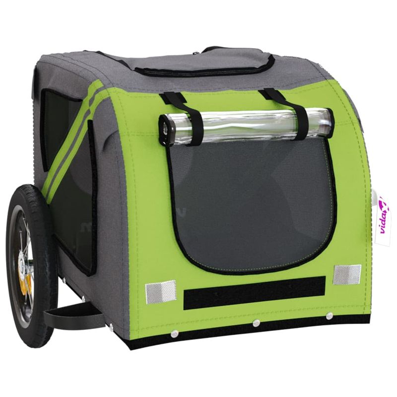 vidaXL remorque de vélo pour animaux de compagnie