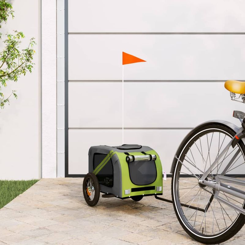 vidaXL remorque de vélo pour animaux de compagnie