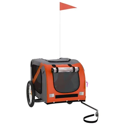 vidaXL remorque de vélo pour animaux de compagnie Fer vidaXL remorque de vélo pour animaux de compagnie Fer
