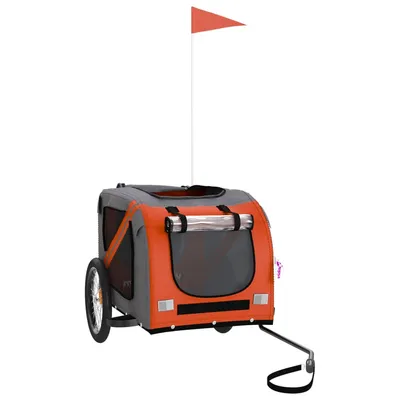 vidaXL remorque de vélo pour animaux de compagnie Fer vidaXL remorque de vélo pour animaux de compagnie Fer
