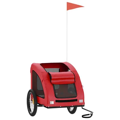 vidaXL Remorque de vélo pour chien Oxford