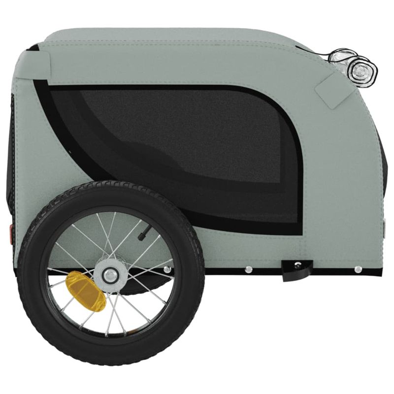 vidaXL remorque de vélo pour animaux de compagnie
