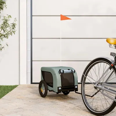 vidaXL Remorque de vélo pour chien Oxford