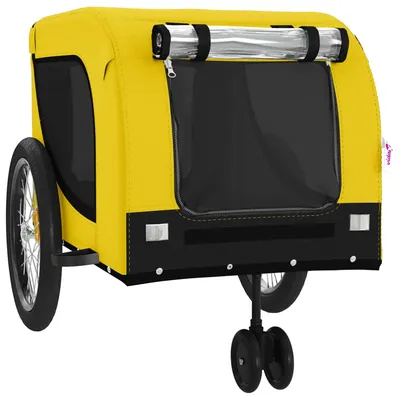 vidaXL remorque de vélo pour animaux de compagnie Fer vidaXL remorque de vélo pour animaux de compagnie Fer