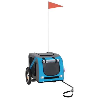 vidaXL remorque de vélo pour animaux de compagnie Fer