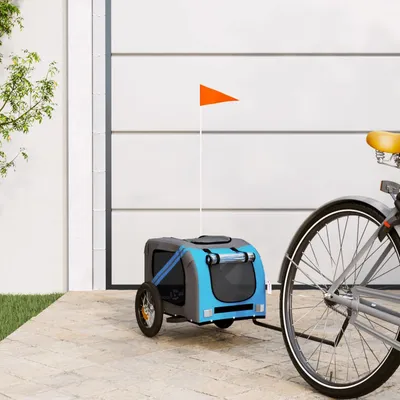 vidaXL Remorque de vélo pour chien Oxford