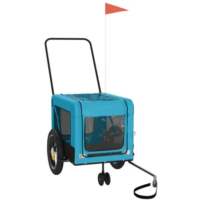 vidaXL Remorque de vélo pour chien Oxford
