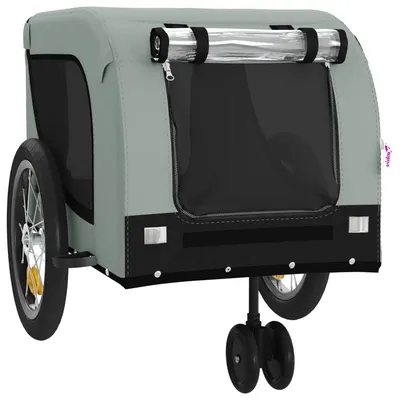 vidaXL remorque de vélo pour animaux de compagnie Fer vidaXL remorque de vélo pour animaux de compagnie Fer