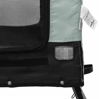 vidaXL remorque de vélo pour animaux de compagnie Fer vidaXL remorque de vélo pour animaux de compagnie Fer
