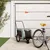 vidaXL remorque de vélo pour animaux de compagnie Fer vidaXL remorque de vélo pour animaux de compagnie Fer
