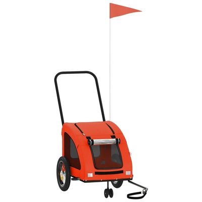 vidaXL remorque de vélo pour animaux de compagnie
