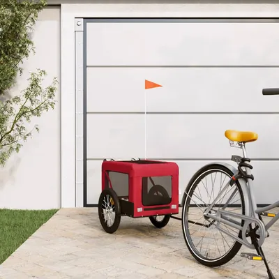 vidaXL Remorque de vélo pour chien Oxford