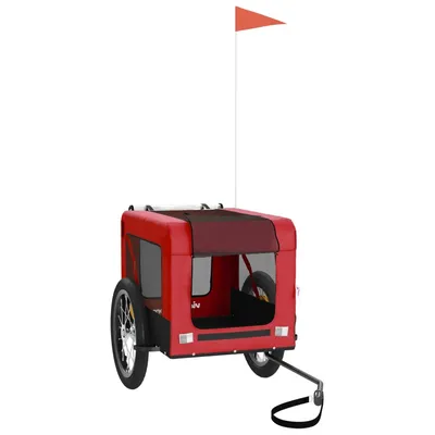 vidaXL Remorque de vélo pour chien Oxford