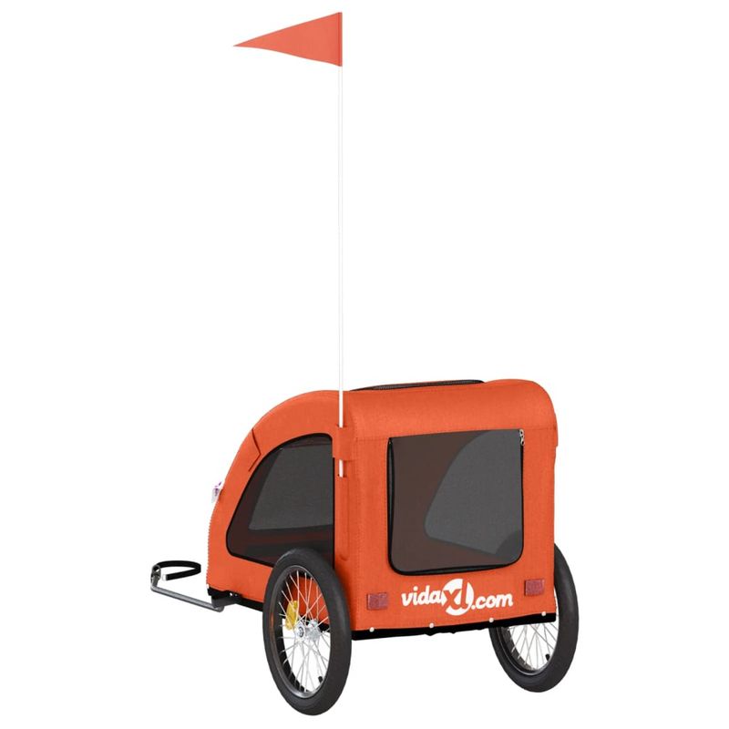 vidaXL remorque de vélo pour animaux de compagnie