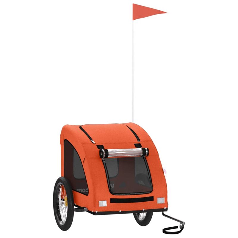 vidaXL remorque de vélo pour animaux de compagnie