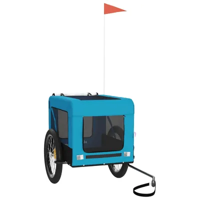 vidaXL remorque de vélo pour animaux de compagnie Fer