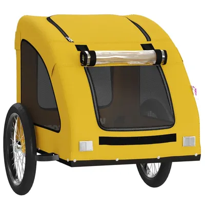 vidaXL remorque de vélo pour animaux de compagnie Fer vidaXL remorque de vélo pour animaux de compagnie Fer