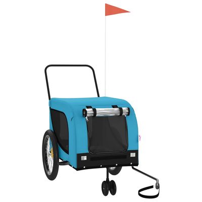 vidaXL remorque de vélo pour animaux de compagnie