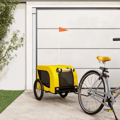 vidaXL Remorque de vélo pour chien Oxford