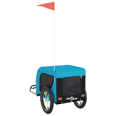 vidaXL remorque de vélo pour animaux de compagnie Fer vidaXL remorque de vélo pour animaux de compagnie Fer