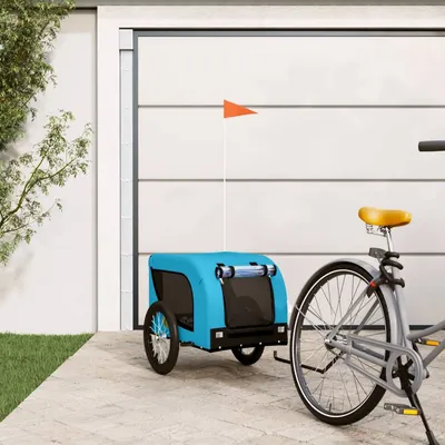 vidaXL remorque de vélo pour animaux de compagnie Fer vidaXL remorque de vélo pour animaux de compagnie Fer