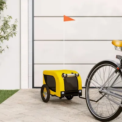 vidaXL Remorque de vélo pour chien Oxford