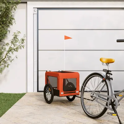 vidaXL Remorque de vélo pour chien Oxford