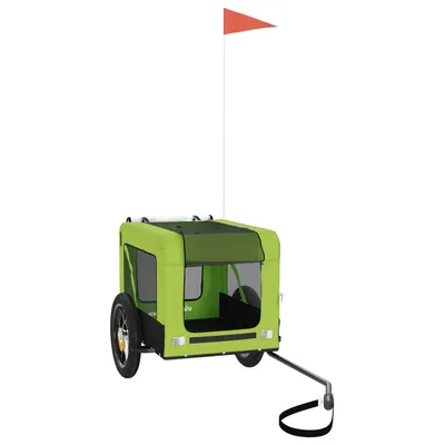 vidaXL remorque de vélo pour animaux de compagnie Fer