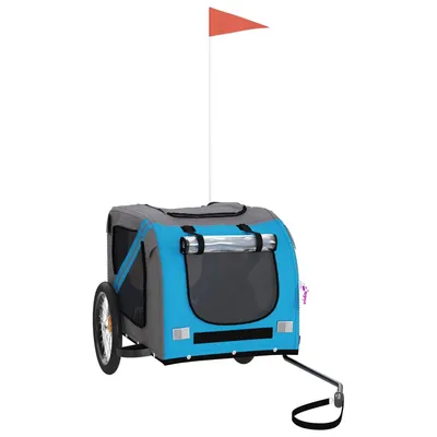 vidaXL Remorque de vélo pour chien Oxford