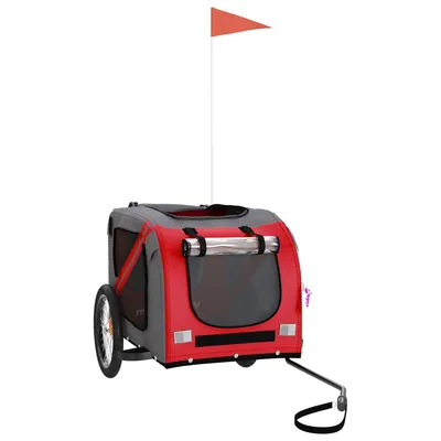 vidaXL Remorque de vélo pour chien Oxford