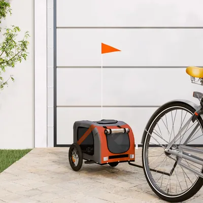 vidaXL Remorque de vélo pour chien Oxford